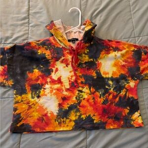 Multi color crop top